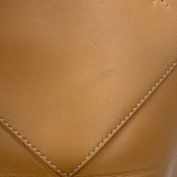 LOEWE Puzzle fold Size Mini Leather warm dessert - Picture 4 of 16